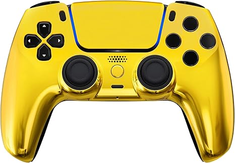 Sony presenta un nuevo controlador DualSense limitado edición para PlayStation 5 7 71jdQmA02SL. AC SX466 Custom Controllerzz Custom Wireless Controller Compatible with PS5 - Multiple Designs Available (Gold Chrome)