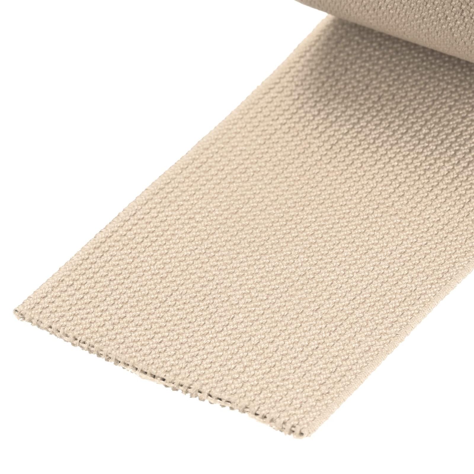TA-VIGOR 50mm Twill Wide Elastic Band, 2 inch 2 Yard Double-Side Woven Elastic Bands Knit - Image 3
