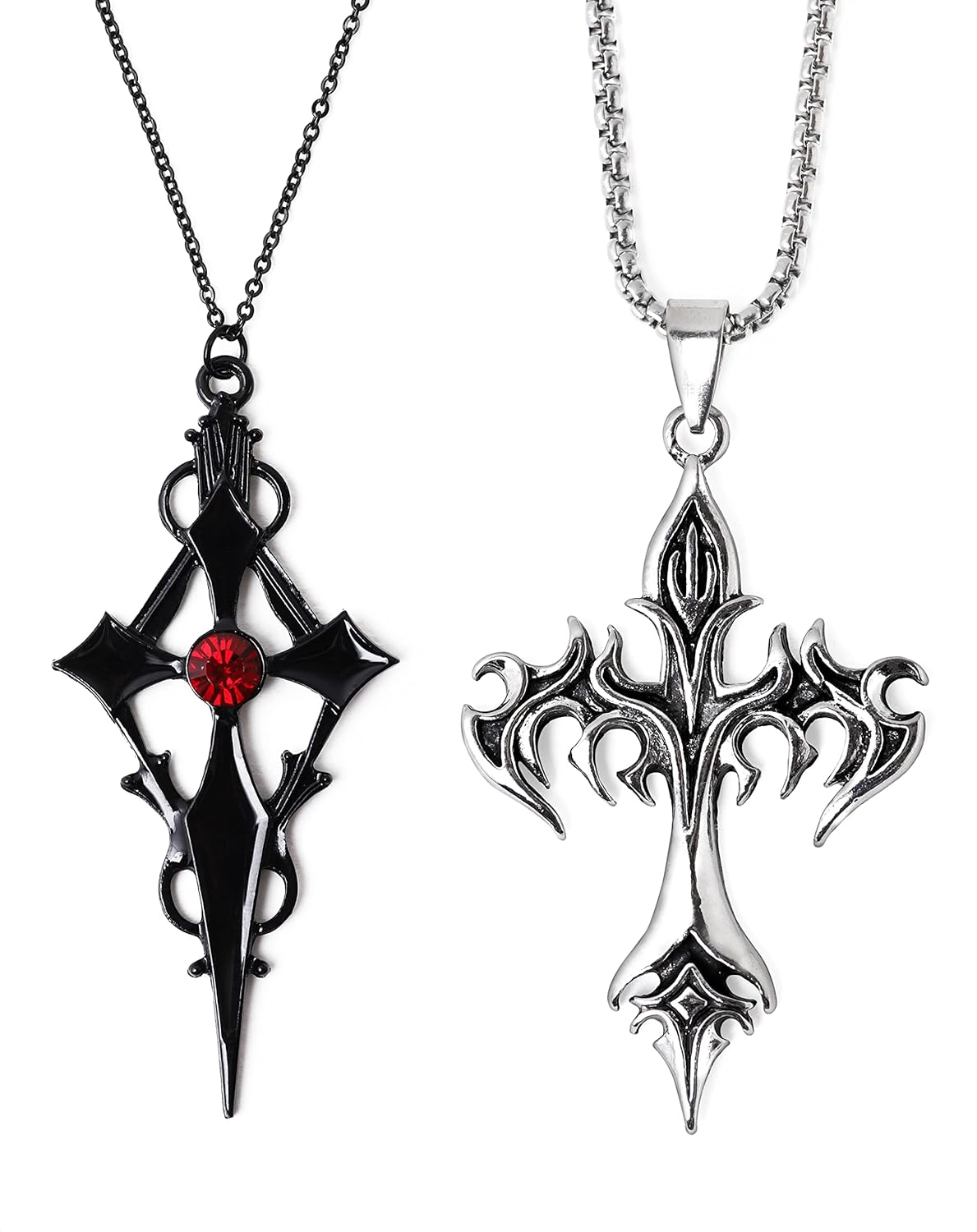 Sacina Set Piece Gothic Cross Necklaces, Zinc Australia Ubuy