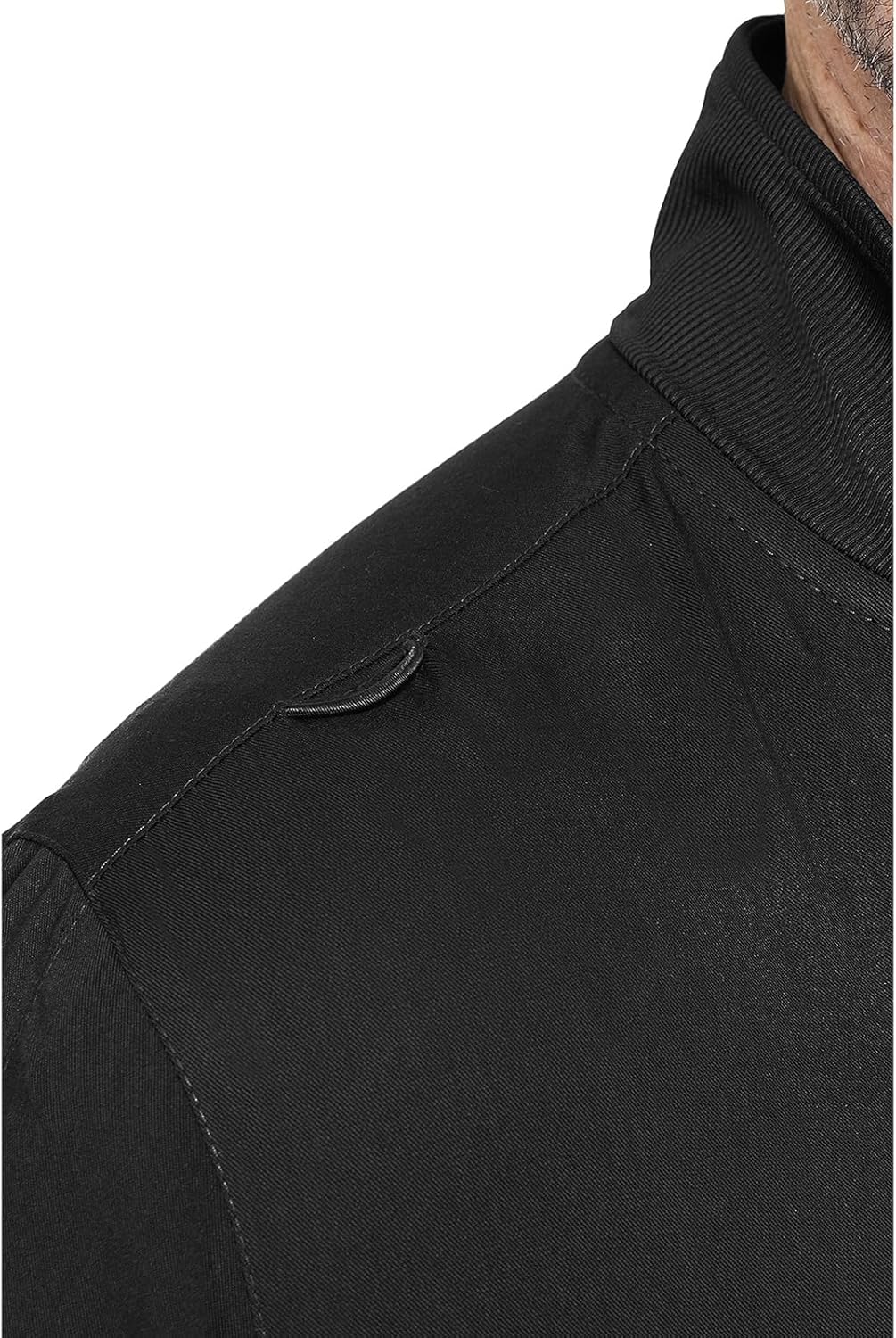 Med Couture Men's Warm-Up Jacket with 3 Pockets, Zip Front Closure and 2-Way Stretch Fabric - MC7678 - Image 2