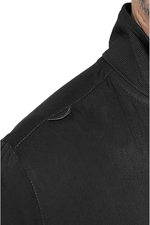 Med Couture Men's Warm-Up Jacket with 3 Pockets, Zip Front Closure and 2-Way Stretch Fabric - MC7678