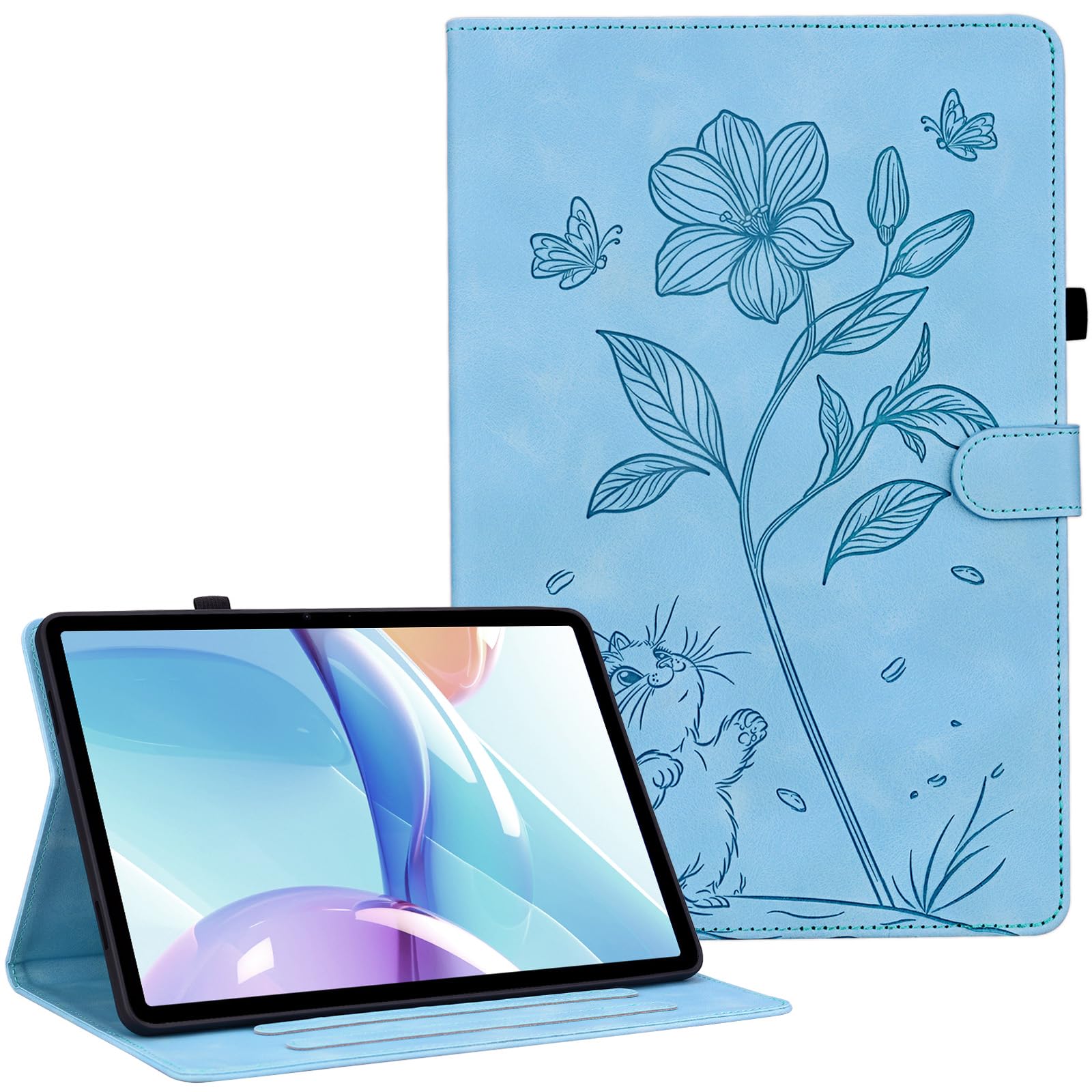 Funda para iPad Pro 11 M5 con encendido automático que evita caídas del lápiz 8