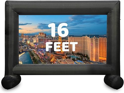 Pantalla inflable para ver películas al aire libre