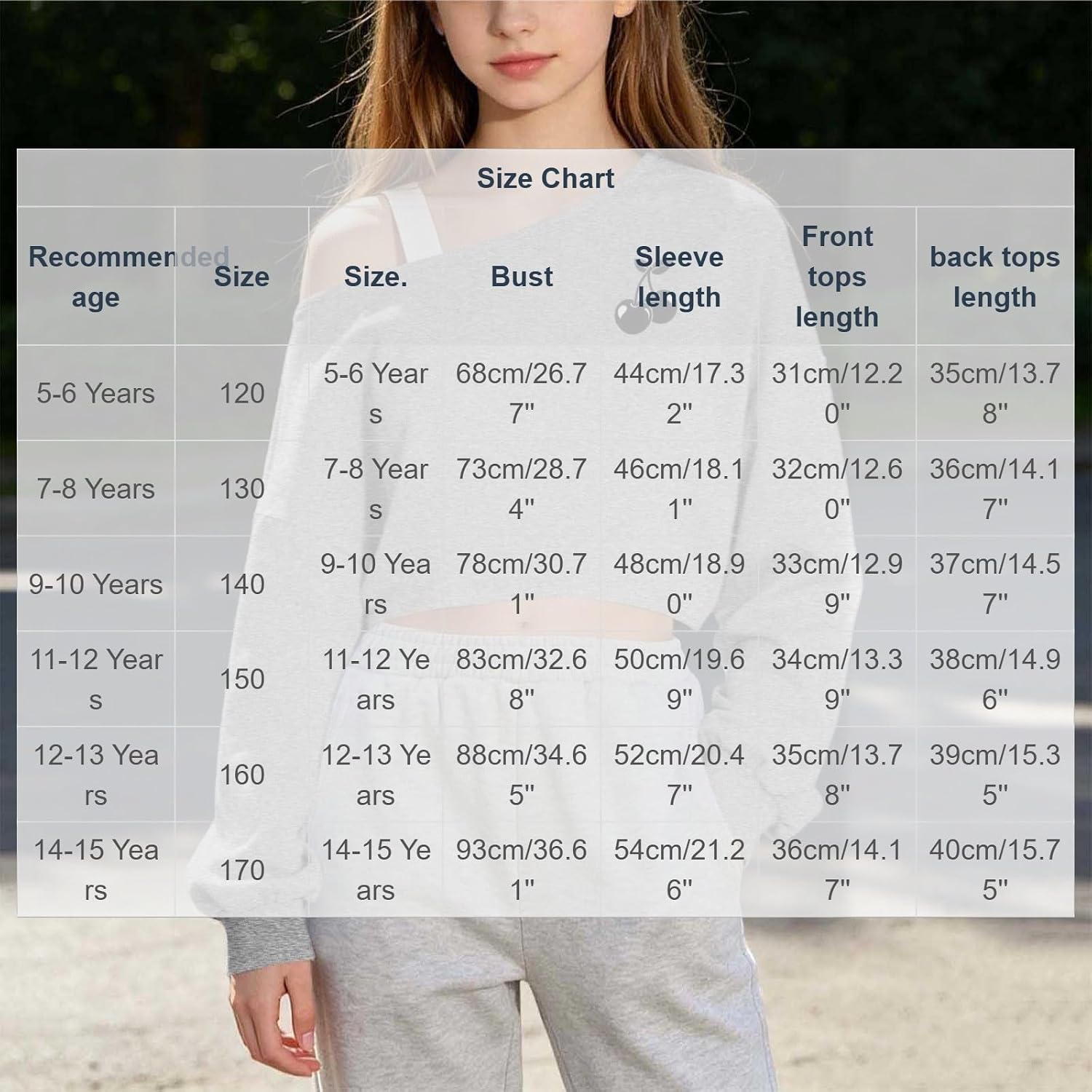 Girls Graphic Off Shoulder Sweatshirt Cropped Pullover Cute Long Sleeve Tops Casual