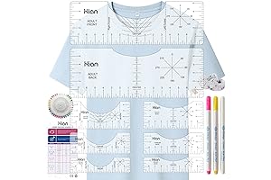 13Pcs T-shirt Ruler Guide Set: Your Precise Centering Solution for Vinyl Design Alignment