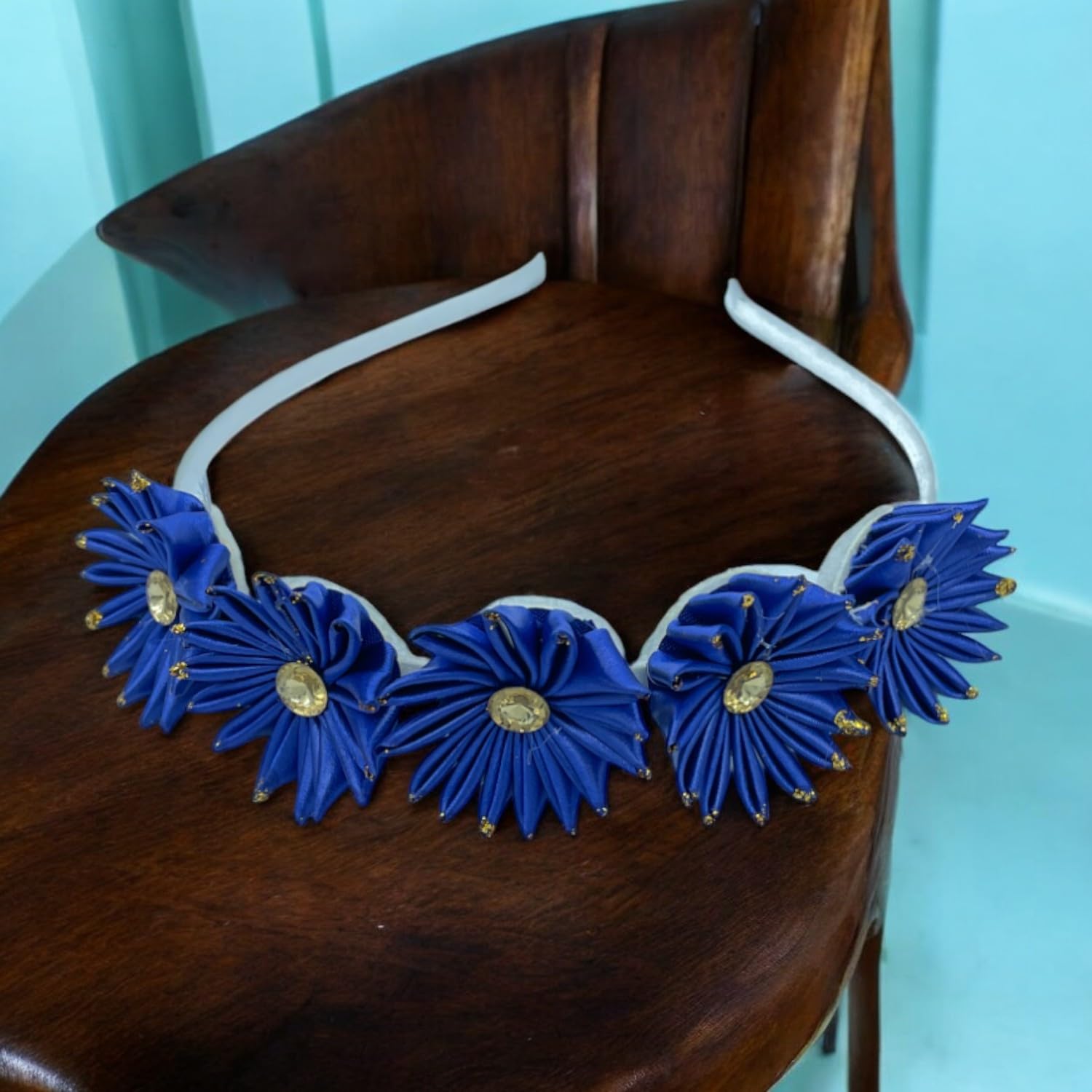 Floral hairband Flower Hair Band flower hair accessories Head Band for Women and Girls, Tiara wedding-image-24