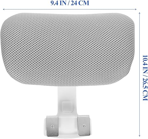 Miniatura 2 de Accesorio para reposacabezas para silla de oficina, cojín de soporte ajustable para el cuello, almohada elástica para cabeza de esponja, kit de