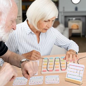 Rope Puzzle Board, Dementia Activities for Seniors
