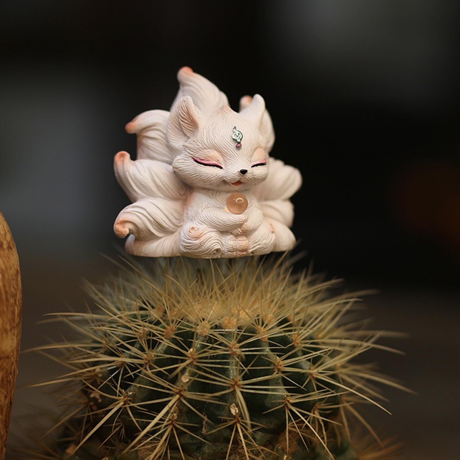KOREA FORK FIGURINE 朝鮮王朝フィギュリン9個セットまとめ売り Amazon.com: J.K.Leo Miniature Resin Nine-Tailed Fox Figurine