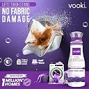 VOOKI Double Concentrated liquid Laundry Detergent For Top And Front Load - Removes Tough Stain Removal – BioSense Enhances Fabric Life & Softness - 801 ml (Pack of 1) gallery image
