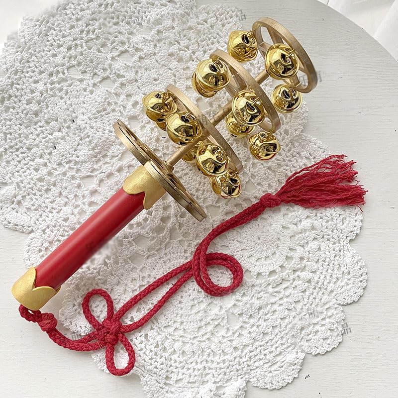 Amazon.co.jp: コスプレ道具 アニメグッズ もよか風神楽鈴 巫女鈴