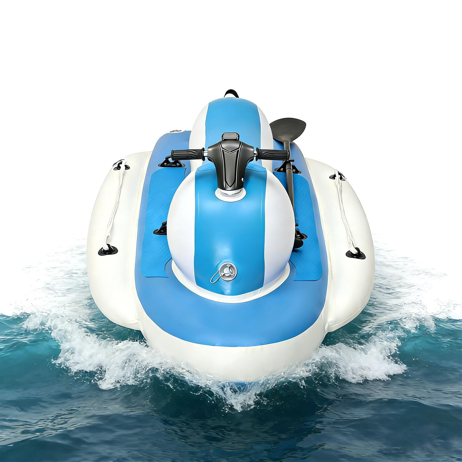 Embarcación Hinchable 3 en 1 con Conversión Kayak Unpowered | Experiencia de navegación suave, plataforma PVC reforzada, varios modos, almacenamiento portátil, agua dulce y mar