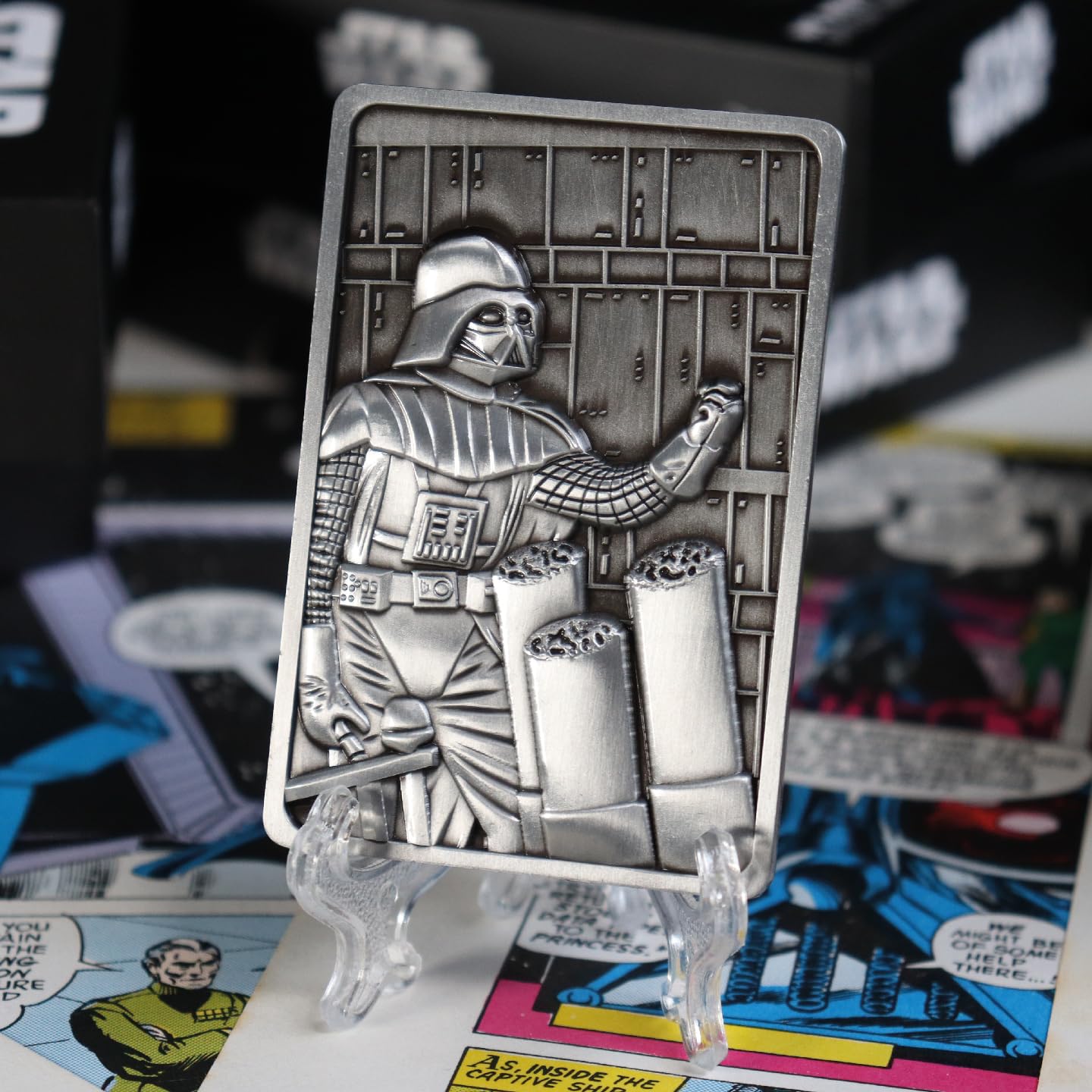 Star Wars Han Solo In Carbonite Limited Edition Metal Collectible, Multicolore, K-001