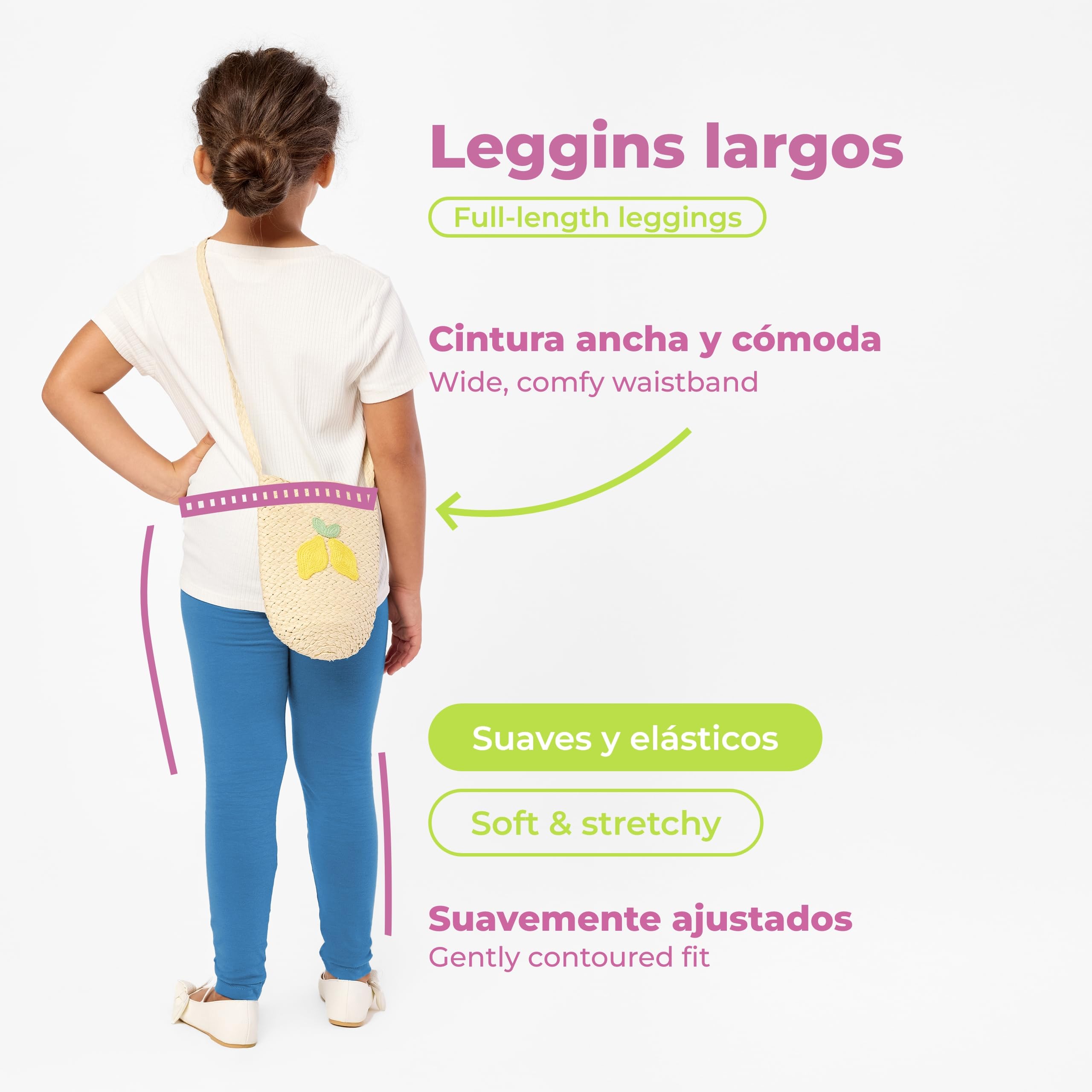 Merry Style Leggins Mallas Pantalones Largos Ropa Deportiva Niña MS10-130 — view 3