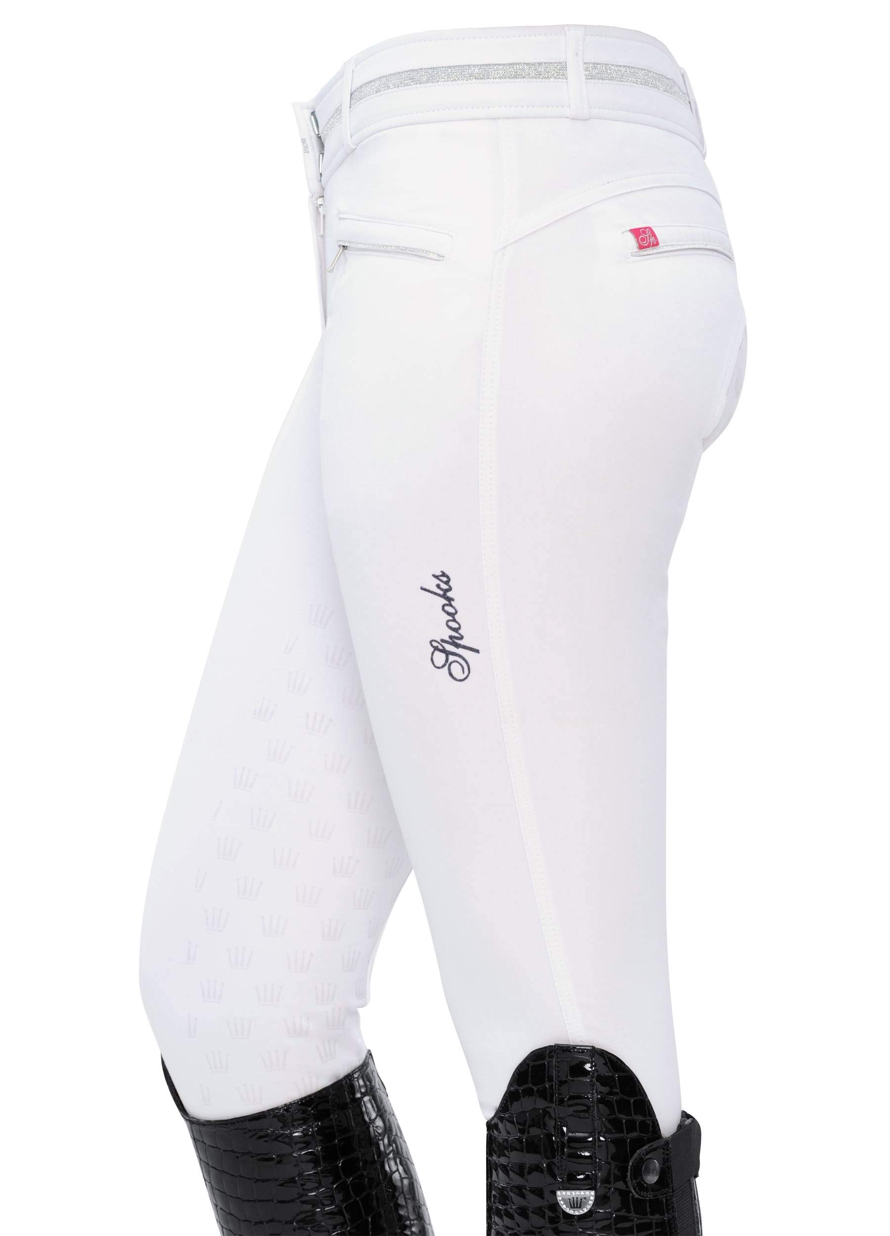 SPOOKS bryczesy Sarina Full Grip XXS-XXL