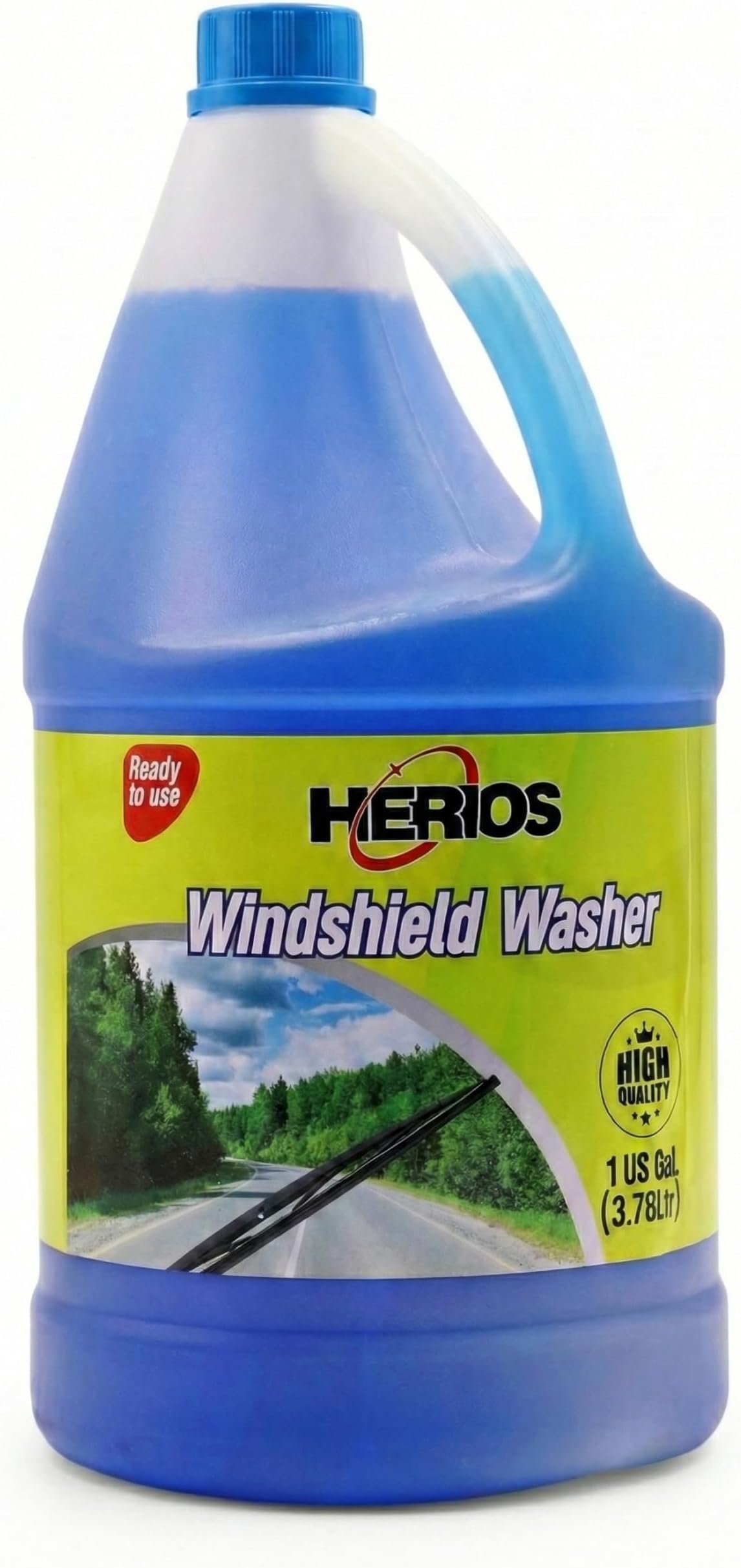 Ready To Use windshield washer fluid, car window cleaner, car glass cleaner, car washer, car windshield cleaner, 3.78 Litres for Windscreen Washing, Pre-diluted