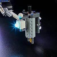 Vista 9 de BRIKSMAX Kit de iluminación LED para LEGO-42158 NASA Mars Rover Perseverance - Compatible con Lego Technic Building Set- No incluye Lego Set