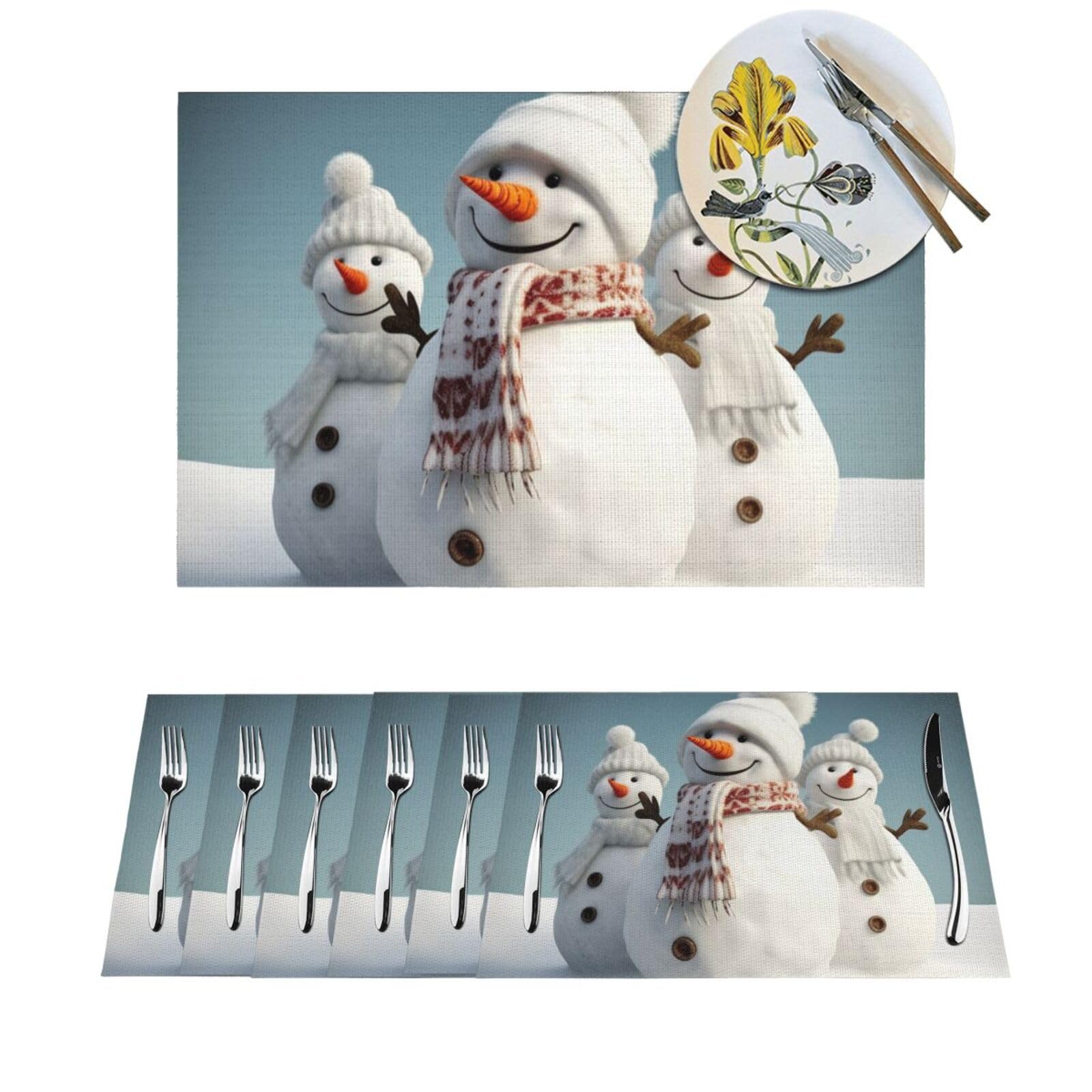Sets de table lavables pour protéger la table des enfants