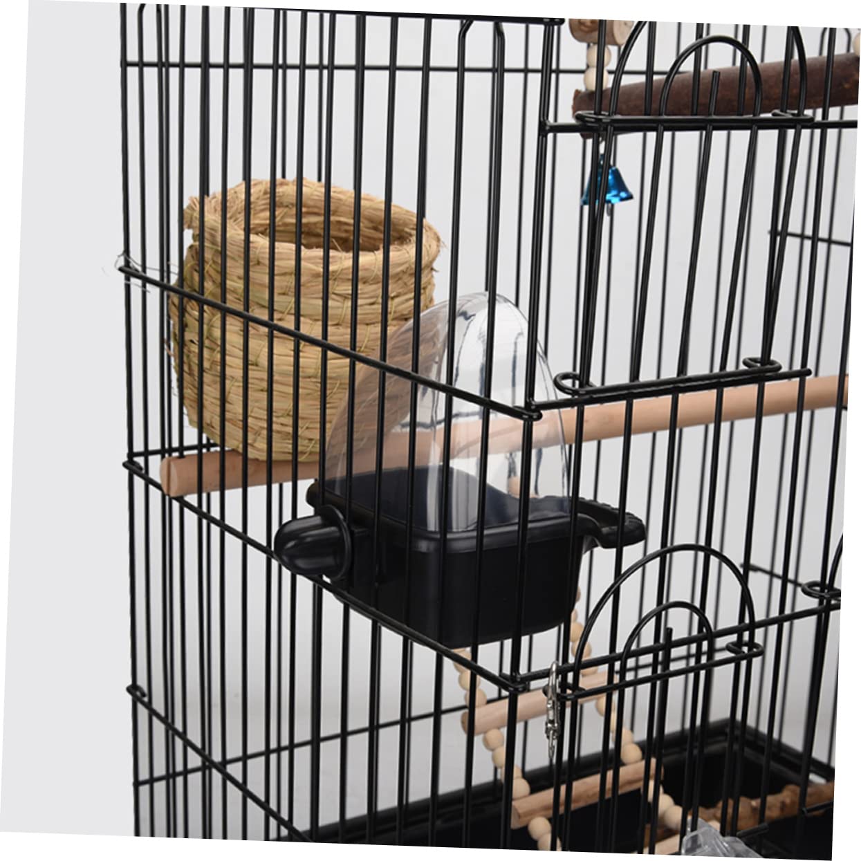 ABOOFAN 2stücke Anti-leck Vogel Futterbehälter Für Papageien Und Wiederverwendbare Badewanne Für Vögel Zubehör Zur Stressreduktion Und Einfache Fütterung Und Langlebig