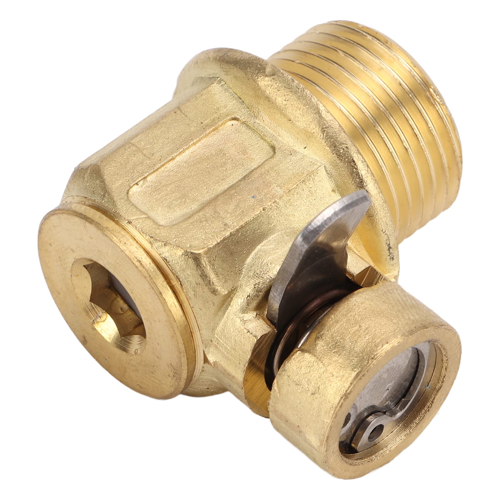 aqxreight Soupape de Vidange D'huile Rapide du Moteur, Soupape de Vidange D'huile Rapide du Moteur M18‑1.5 F104 de Remplacement pour Voitures, Camions Légers