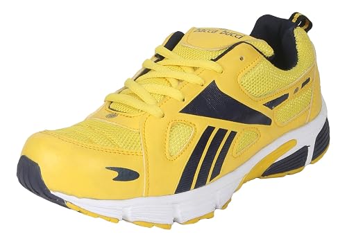 Bacca Bucci Men's Yellow Running Shoes 