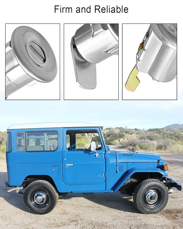 Ignition Cylinder Lock with Keys kit Fit for Toyota Land Cruiser 40 Series FJ40 FJ43 1969-1986, Replace 69005-90316 by QNHEAY - Image 2
