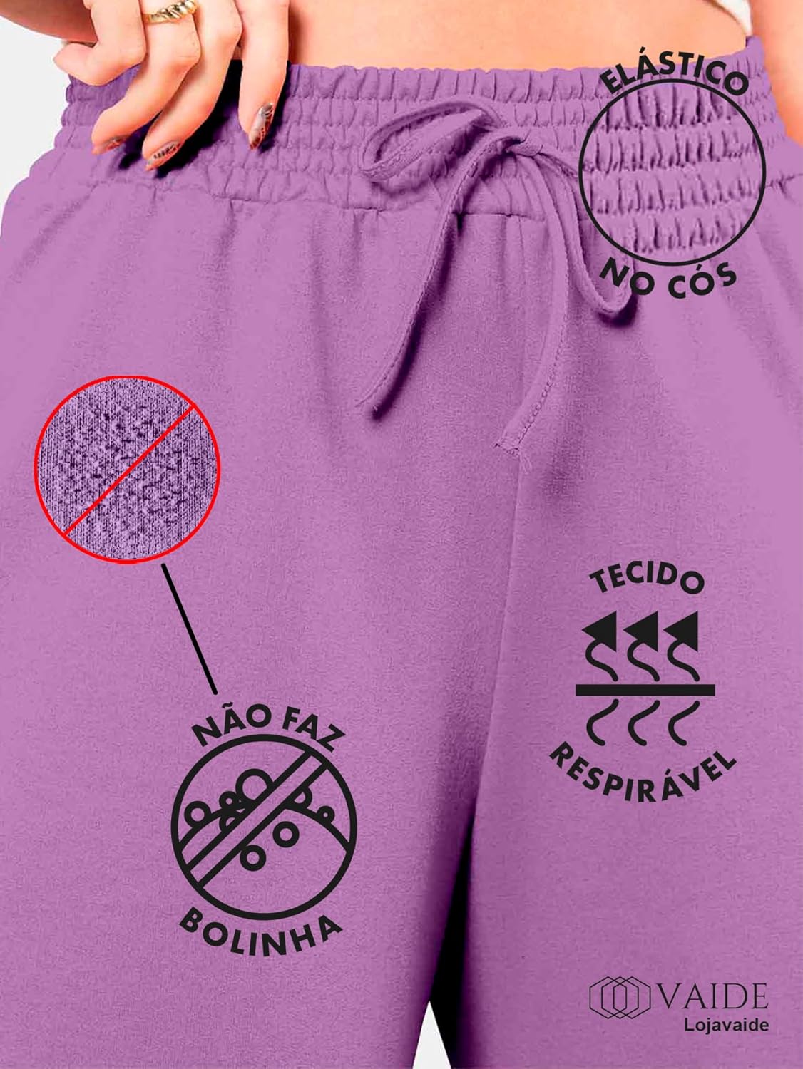 Calça Moletinho Pantalona Wide Leg Moletom Feminina Cós Largo Corte a Fio Sem Felpa em promoção! Veja a oferta e mais achadinhos de Calças 8 Hoje é o melhor dia para comprar Calça Moletinho Pantalona Wide Leg Moletom Feminina Cós Largo Corte a Fio Sem Felpa com aquele preço maroto! Promoção! Aproveite a oferta! 8