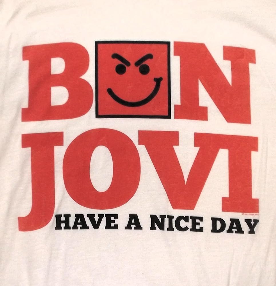 【非売品】【新品】 BON JOVI EVERYDAY Tシャツ （月曜日ロゴ） 非売品】【新品】 BON JOVI EVERYDAY Tシャツ （月曜日ロゴ）