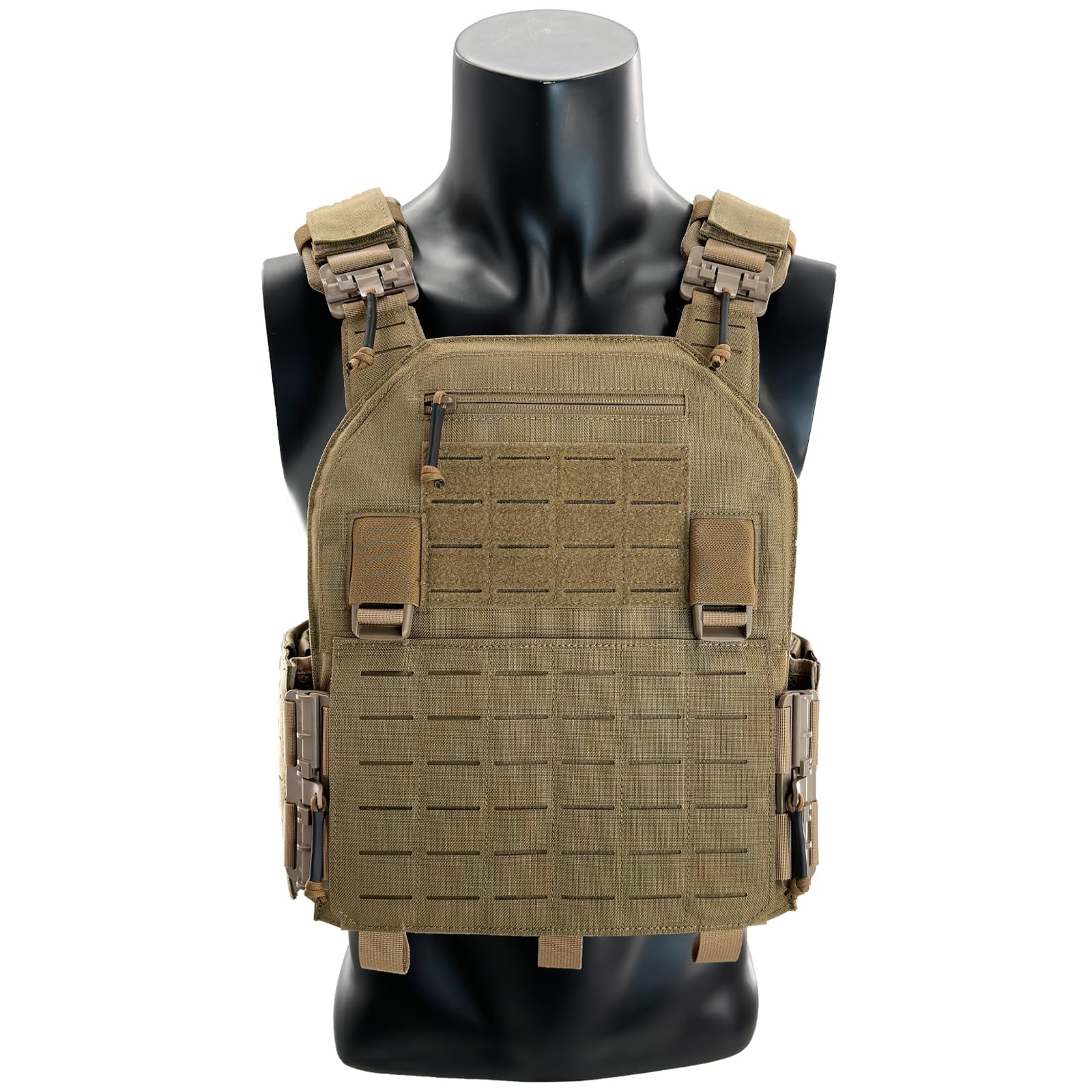 TWINFALCONS Tattico Airsoft JPC Lasercut Gilet Protettivo in Nylon 1000D Portapiatti Militare Compatibile QRS Molle combattere Gilet per Uomo