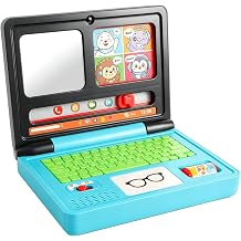 Pretend Play Laptop Toy, Musical Toy for Toddlers Kids Babies 18-36, Gifts for Boys and Girls 1-3