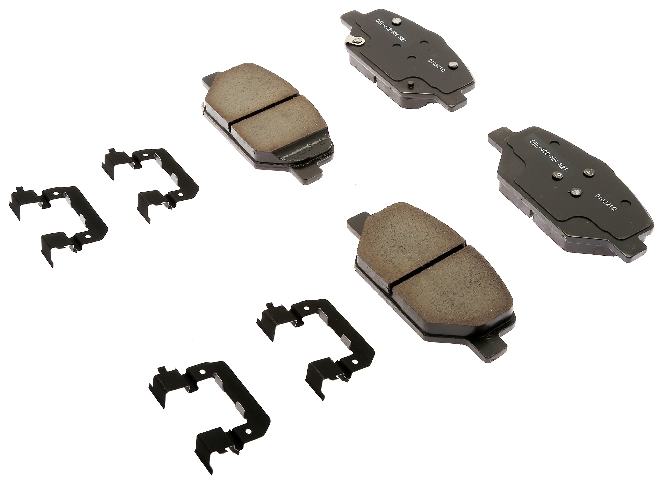 ACDelco Gold 17D1886CHF1 Ceramic Front Disc Brake Pad Kit