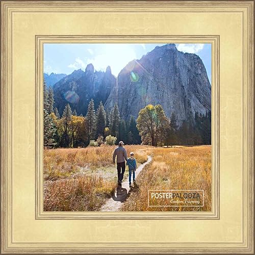 Miniatura 9 de Poster Palooza 16x24 Traditional Gold Complete Wood Picture Frame with UV Acrylic, Foam Board Backing, & Hardware