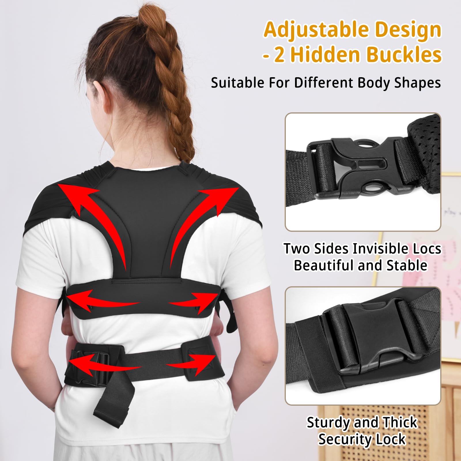 Portabebés ergonómico, ligero y de malla transpirable para bebés de 3 a 12 kg, fácil de llevar, adecuado para mamá y papá