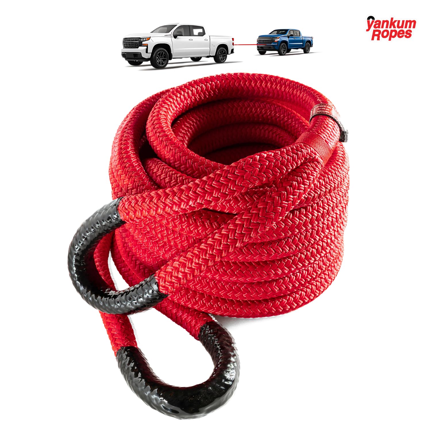 Amazon.com: Yankum Kinetic Recovery Rope - Heavy Duty 7/8