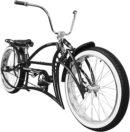 Tracer KRAKER PRO 26 Inch Stretch Chopper Bicycle for Adult,Single