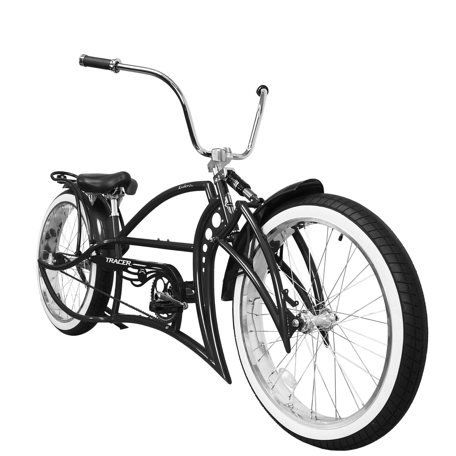 Amazon | Tracer KRAKER PRO 26インチ ストレッチチョッパー自転車 