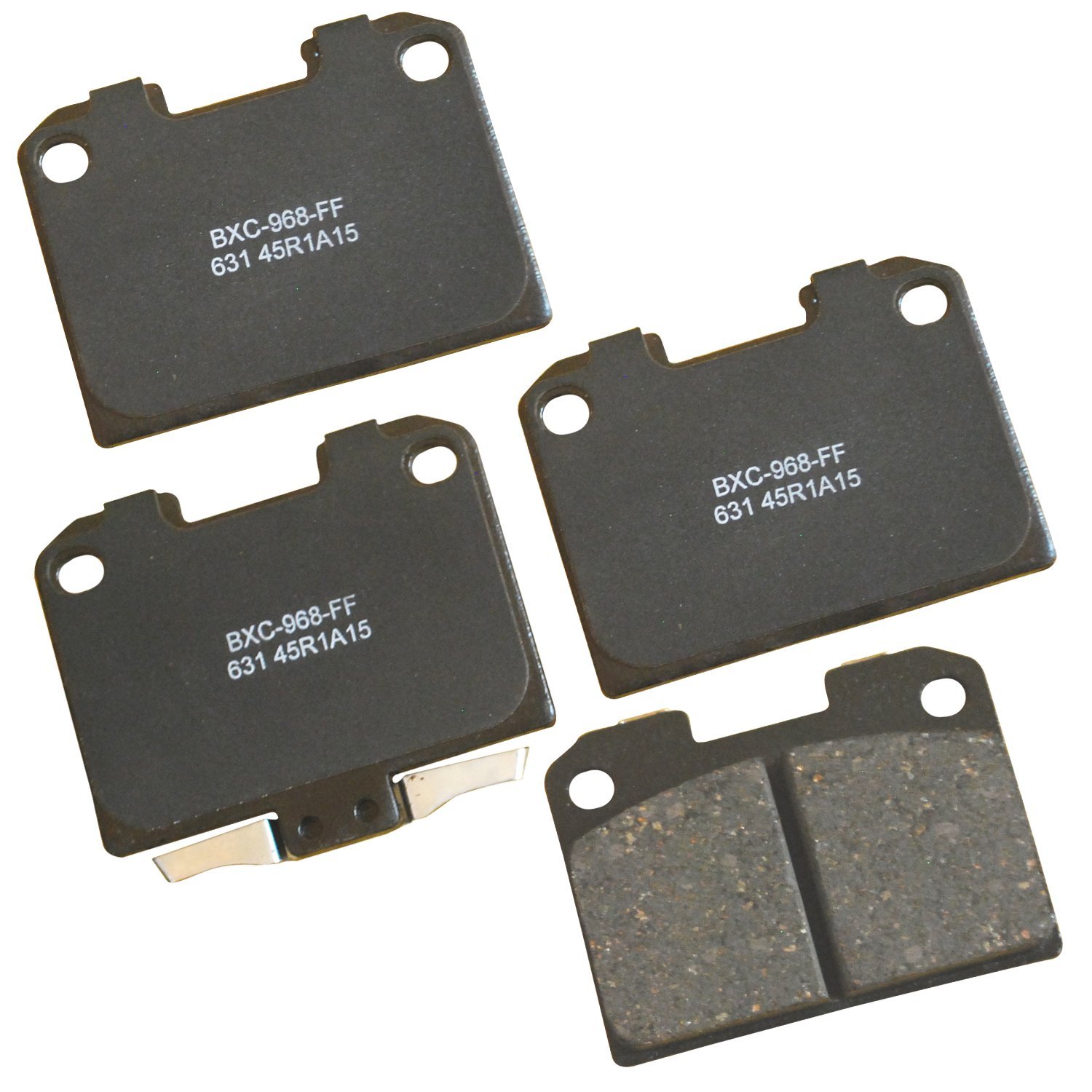 Bendix Premium SBC631 Ceramic Rear Brake Pads for Dodge Stealth 1996-1994, Mitsubishi 3000GT 1999-1994