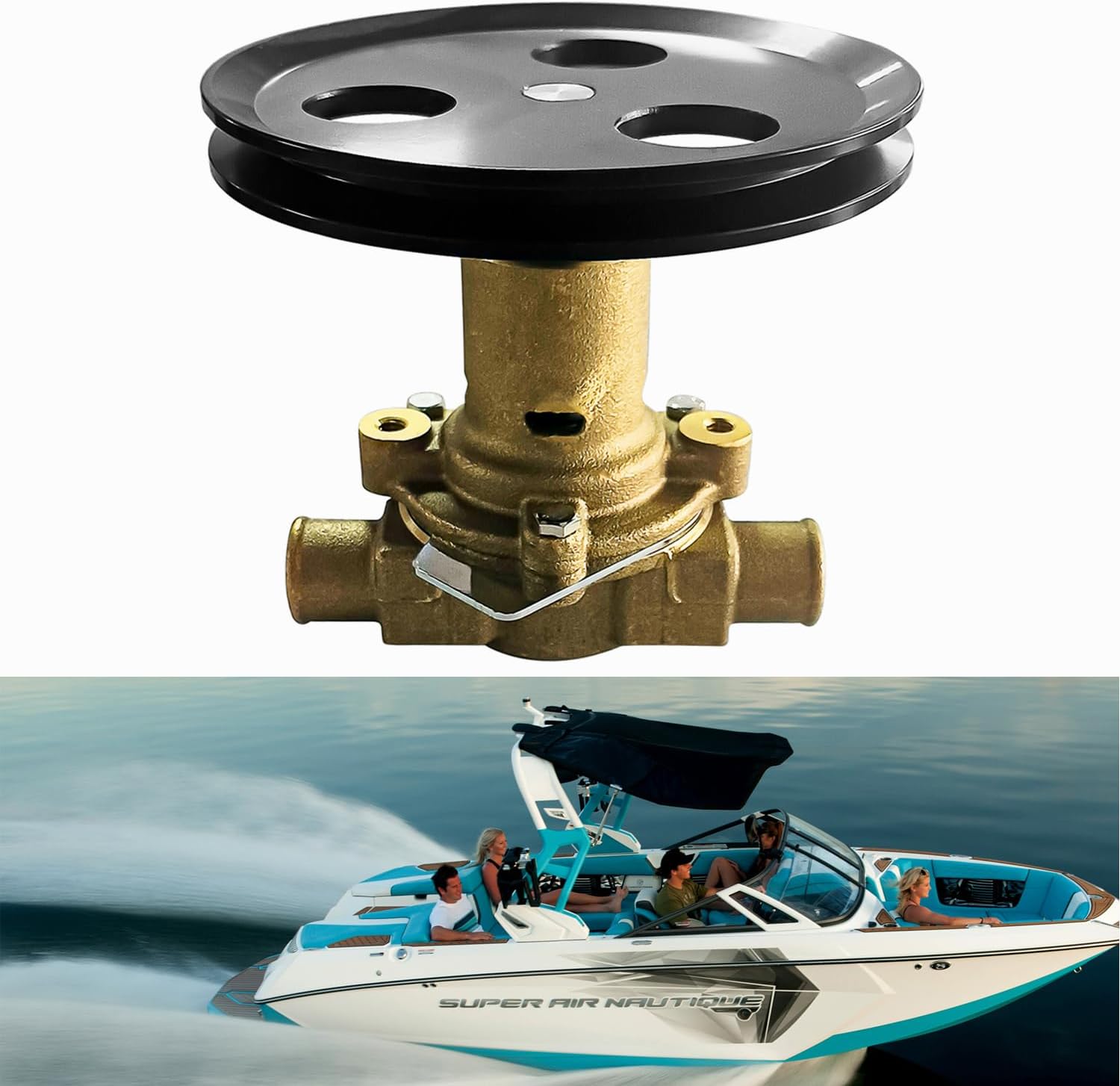 Raw Sea Water Impeller Pump RA057007 188300010 Compatible