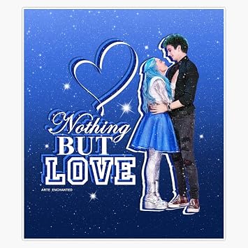 Zombies 3 - Zed And Addison Nothing But Love - Milo And Meg Super Glitter Vinyl Window Bumper Sticker Decal 5"
