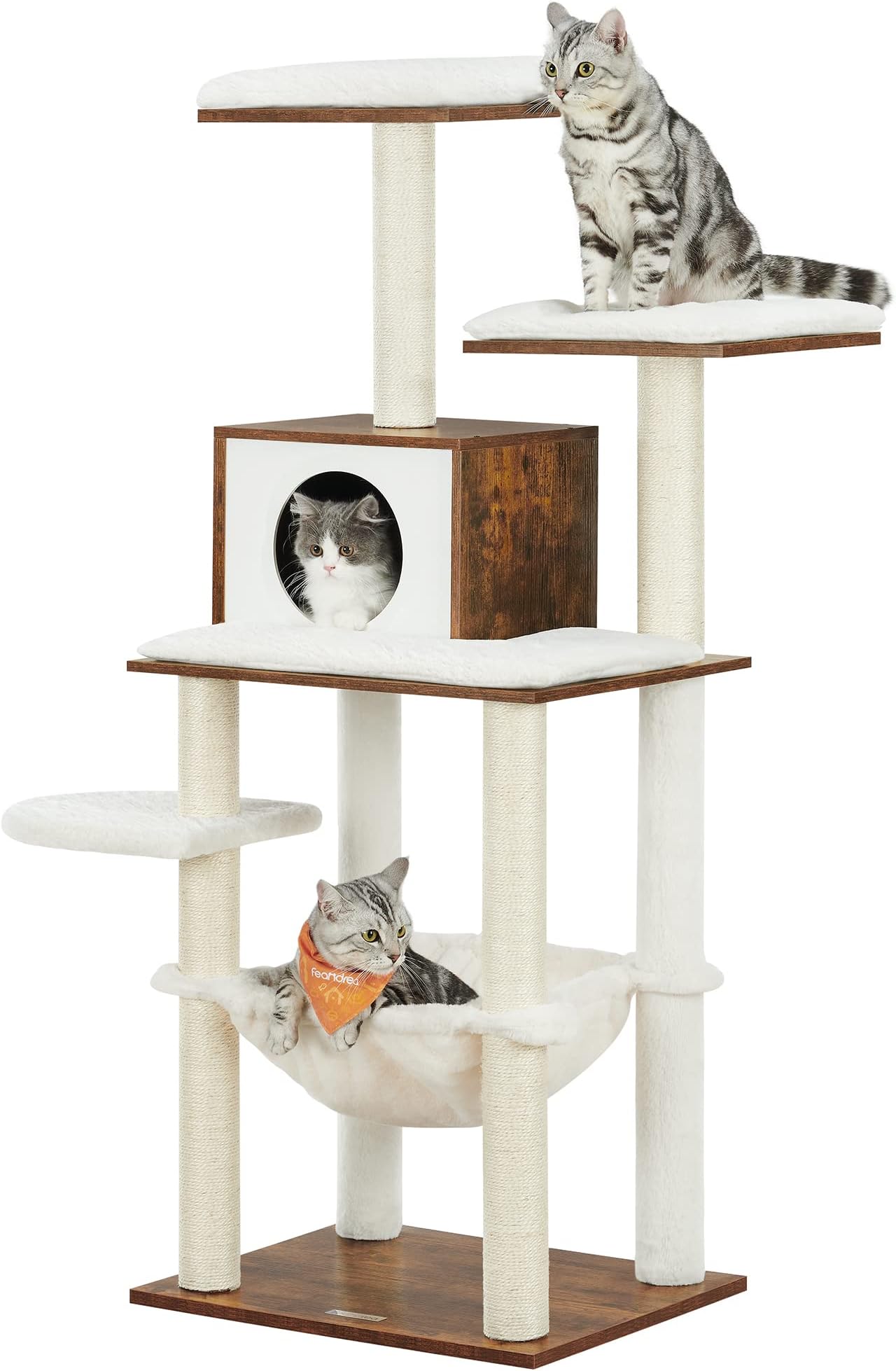 Catit Vesper Cat Tree, Base, Walnut, 52042 Pet Supplies