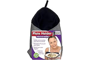 Microwave Bowl Holder - Protect Your Hands, Hugger for Microwave Plates to Heat Soup Leftovers