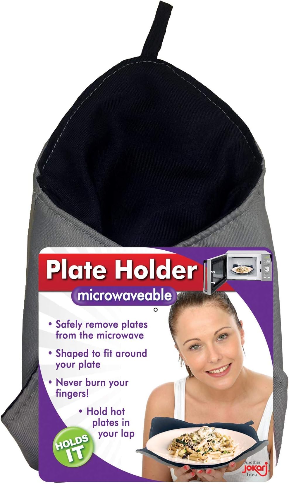 Hot Plate Holder -Plate Cozy for Hot Plates, Microwave Hot Plate Holder, Coozie for Hot or Cold Plates, Best for Kids, Microwave Safe Kitchen Accessory & Washable Koozie, Great Gift Idea