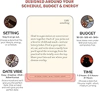 Vista 4 de Ideas para citas nocturnas para parejas: el juego de cartas de cita de dopamina 180 Tarjetas, 52 Fechas con iniciadores de conversación