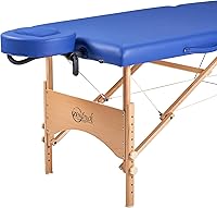 Vista 5 de Master Massage Brady Mesa de masaje portátil ligera, azul cielo, 27 pulgadas