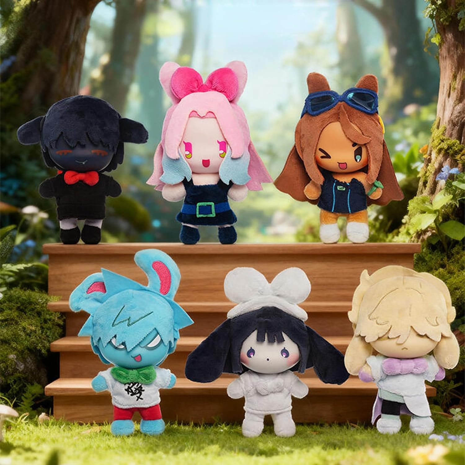 Blind Box, Cute Alien Stage Rabbit Series Vinyl Mystery Box, Collectable Officially for Alien Stage Fans Birthday Gifts (1PC)