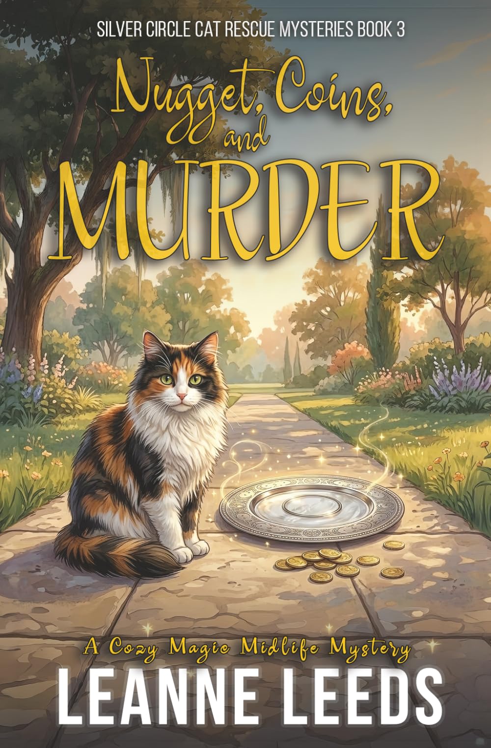 Nugget, Coins, and Murder: A Cozy Magic Midlife Mystery: 3 (Silver Circle Cat Rescue Mysteries)