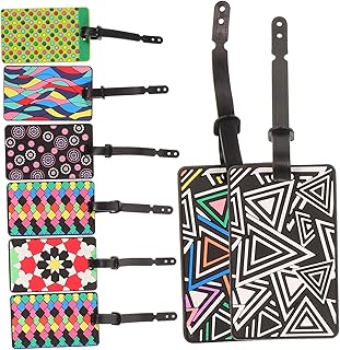 CRAFTHROU Etiqueta De Bagagem Para Viagem 8 Peças Acessórios Para Bagagem Etiquetas De Bagagem Etiquetas De Bagagem Cartão De Embarque Acessórios De Viagem Fofos