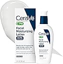 CeraVe PM Facial Moisturizing Lotion, Night Cream with Hyaluronic Acid and Niacinamide, Ultra-Lightweight, Oil-Free Moisturizer for Face, 3 Ounce