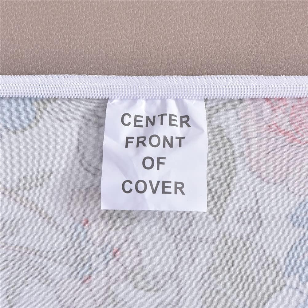 Recliner Covers for Electric Chair with Pockets, Stretch 4-Pieces Recliner Chair Slipcover for Armchairs, Sofa Furniture Protector for Living Room (Flowers)