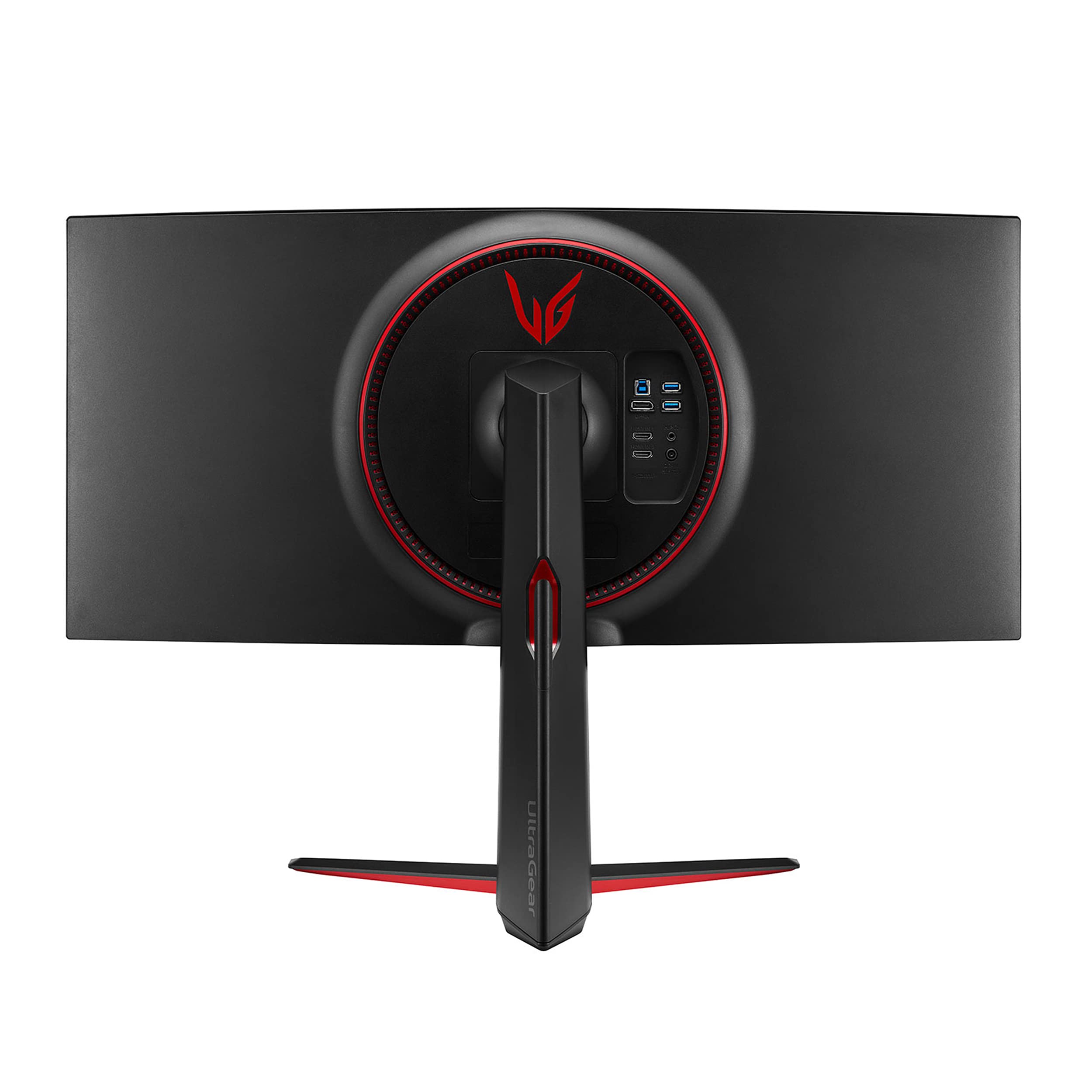 Ecran LED do gier PC LG 34GN850P B 34" zakrzywiony UWQHD Noir et Rouge